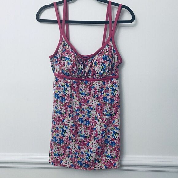 Catalina Women's Floral Swimdress Swimsuit Size 1X (16W) - Picture 2 of 13